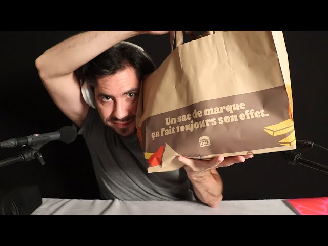 ASMR BURGER KING - Menu Cheesy steakhouse