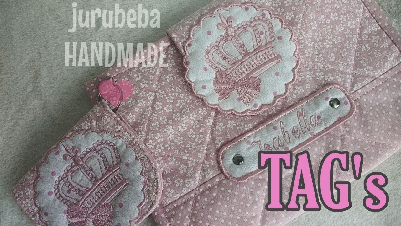 Tag em bordadeira, tipos, uso e edição