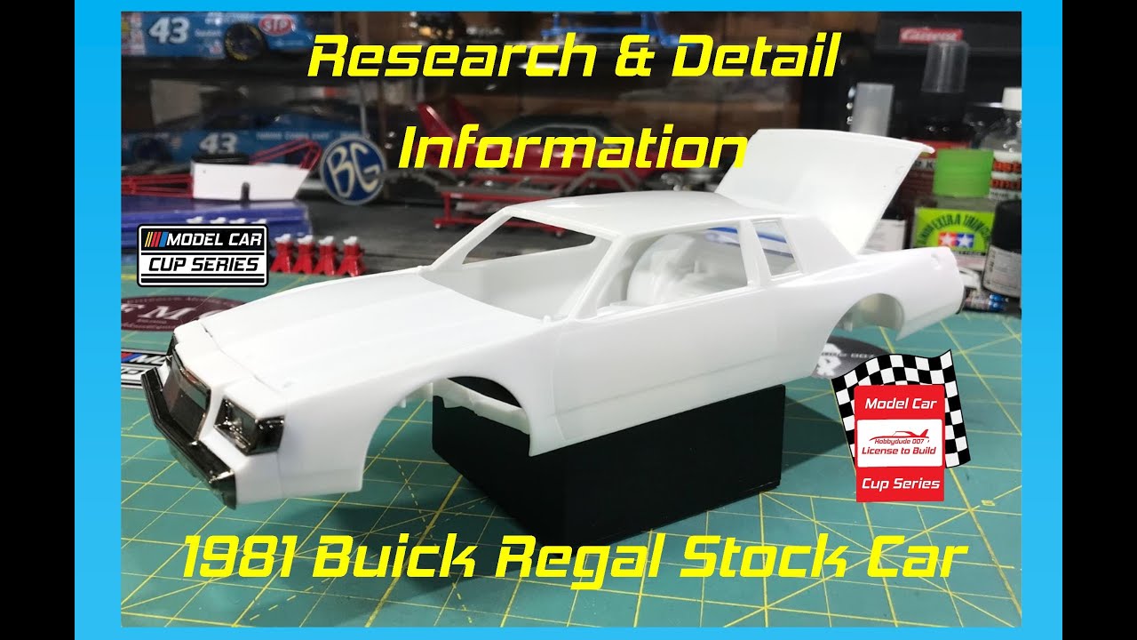 Research and Detail Information for a 1981 Buick Regal Stock Car