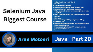 Java - Part 20 (Selenium Java Biggest Course)