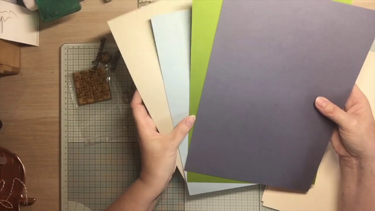 Reliure Mini album avec ma box du mois de juin de chez Tout en colle