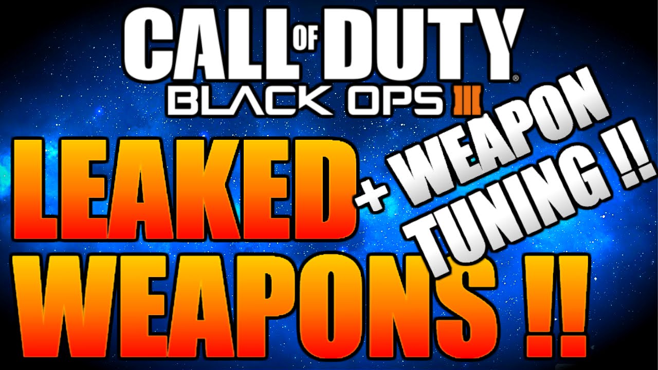 BLACK OPS 3 - NEW LEAKED WEAPONS IN BO3 !! WEAPON TUNING: WEEVIL BUFF !! (M16 Marshal - M2 Raider)