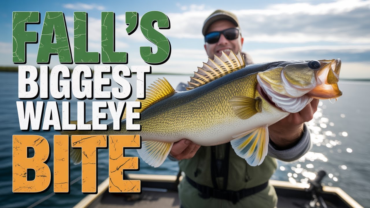 Epic Fall Walleye Fishing at Leech Lake