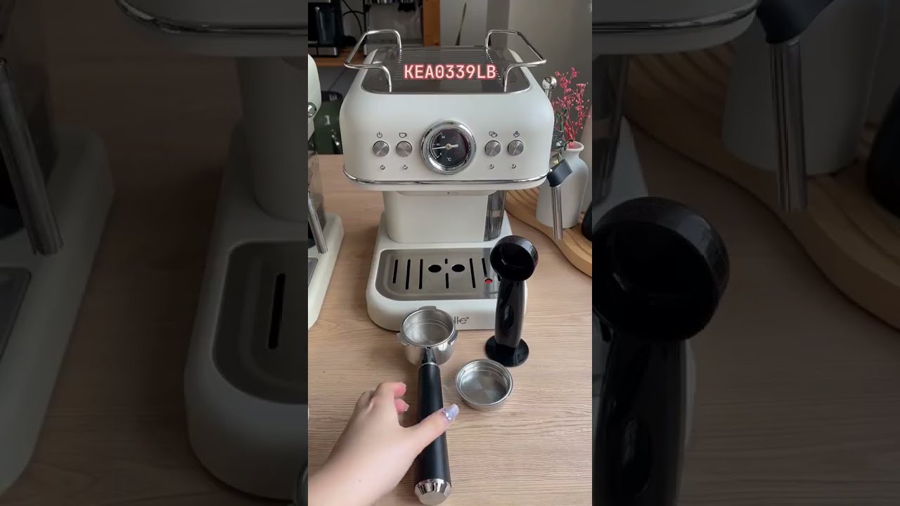 Differences Between 20 Bar Giselle Coffee Machine KEA0339LB KEA0390CR Support Gusto Capsule 
