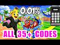 ALL NEW CODES KICK THE LUCKY BLOCK BRAINROT FORTNITE (Admin Codes) Part 5