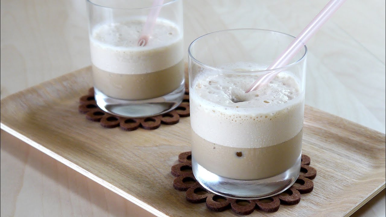 Instant Frappe Coffee Cappuccino Shake Easy Recipe インスタントコーヒーで作る コーヒーシェイク フラペチーノ | MosoGourmet 妄想グルメ