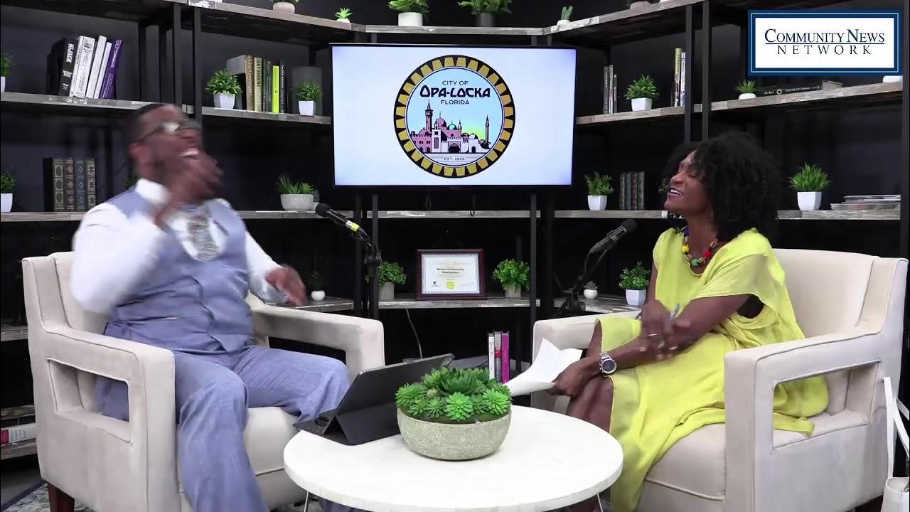 Suzan McDowell talks with Mayor of OpaLocka, John Taylor YouTube