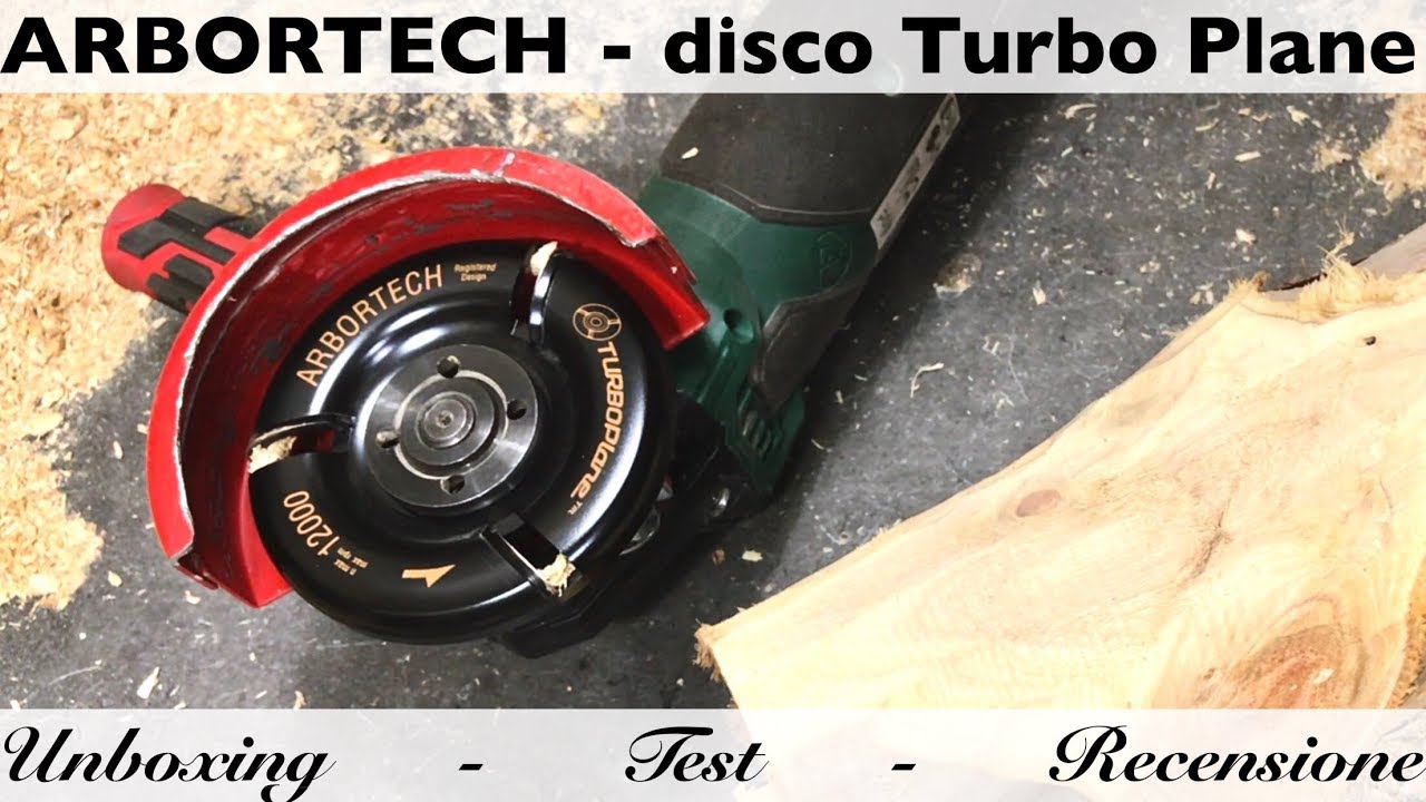 ARBORTECH TurboPlane Disk. for angle grinders. Excellent for