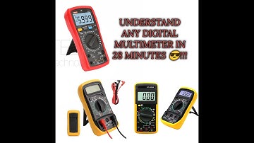 Digital Multimeter Tutorial I Beginners