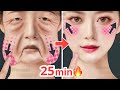 25mins🔥 Face Lifting Exercises For Beginners! Reduce Laugh Lines, Jowls, Eye Bags