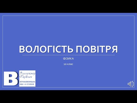 Вологість повітря