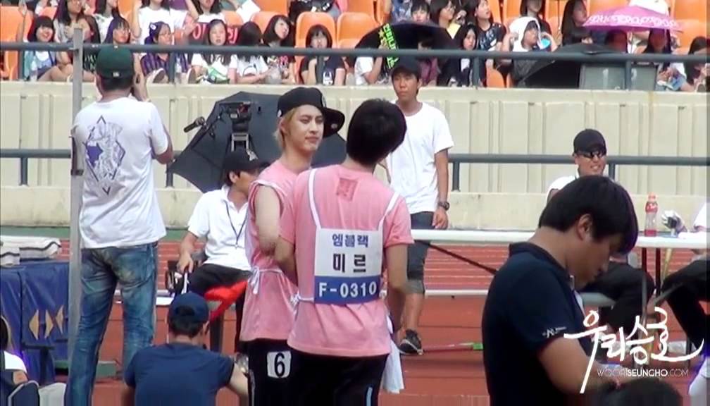 [MBLAQ] Seungho Collection (Fancam) @ Idol Athletics