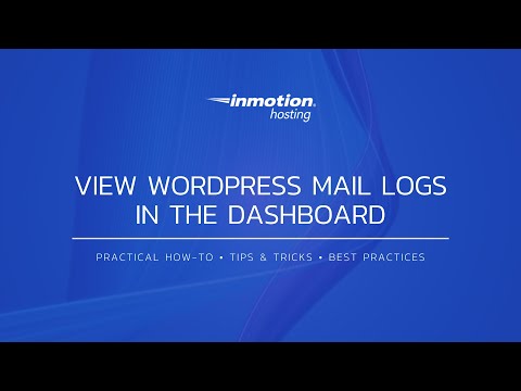 How to View WordPress Mail Logs in the Dashboard