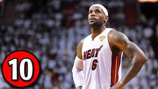 LeBron James Top 10 Plays of Career