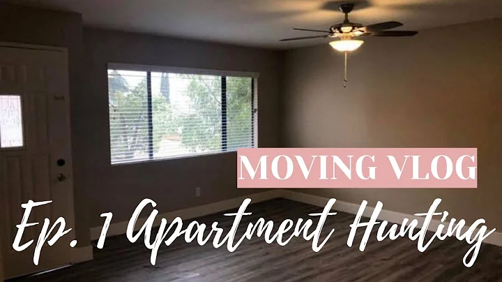 MOVING VLOG Ep  1 || APARTMENT HUNTING || Jill San...