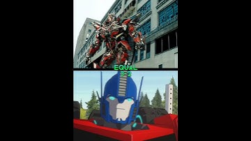 Optimus Prime Rid2015 Base Vs Sentinel Prime Dotm #transformers #shorts