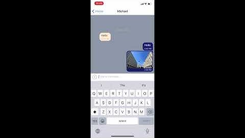 React native chat app demonstration