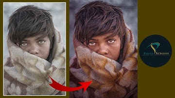 Make a dramatic portrait easily in Photoshop....#HDR_effect #dragan_effect in photoshop