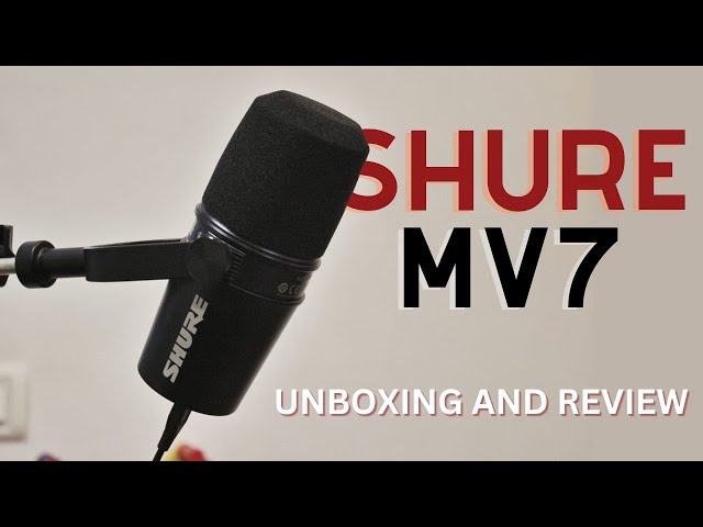 Shure MV7 🎙 Unboxing, Setup, Review (2022) 