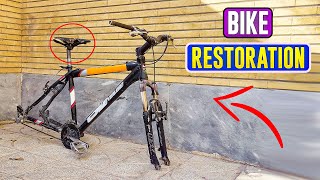 INCREDIBLE Bicycle RESTORATION |Transforming A Trash Bike Into A Overlord Mountain Bike