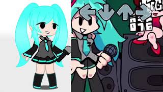 Gc Miku vs fnf Miku | popipo | (original?)