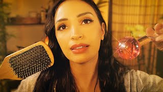 ASMR for Headaches | Body Tracing, Oil Massage, Scalp Brushing