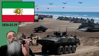 #Iran 2026-03-29: Trump and Pentagon prepare land invasion of Iran in unprecedented escalation.