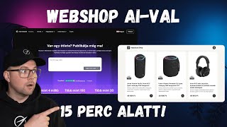 Webshop készítés 15 perc alatt AI-val! Hostinger Horizons 2025