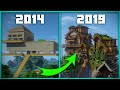 Transforming my Very FIRST Minecraft World | 2014 to 2019