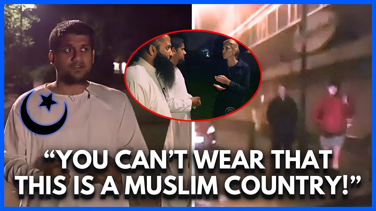 Islamists RUN After British Women In The UK & Make Them Obey Sharia Law ...