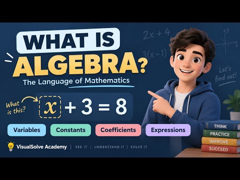 What Is Algebra? | Variables, Constants, Coefficients & Expressions Explained