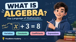 What Is Algebra | Variables, Constants, Coefficients & Expressions Explained