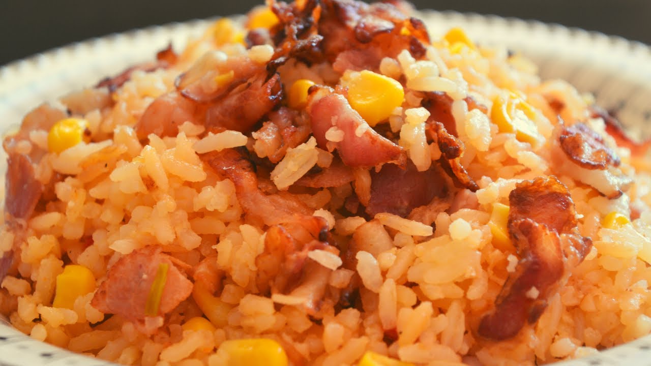 ARROZ de TOCINETA Y MAÍZ - Almuerzo fácil 🍚🥓 | Magic Kitchen