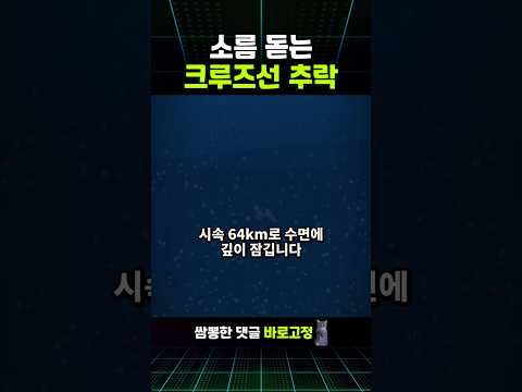 크루즈선에서 바다로 추락했을 때 벌어지는 현실 thumbnail