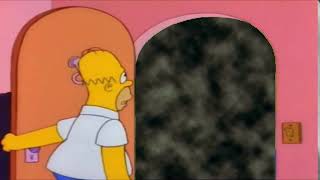 Homer Simpson Open Door Has Exetior Monster Sonic.exe
