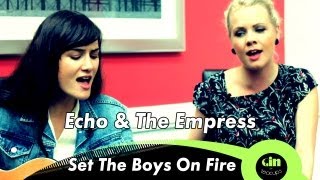 Echo and the empress - Set The Boys On Fire (acoustic @ GiTC.TV)