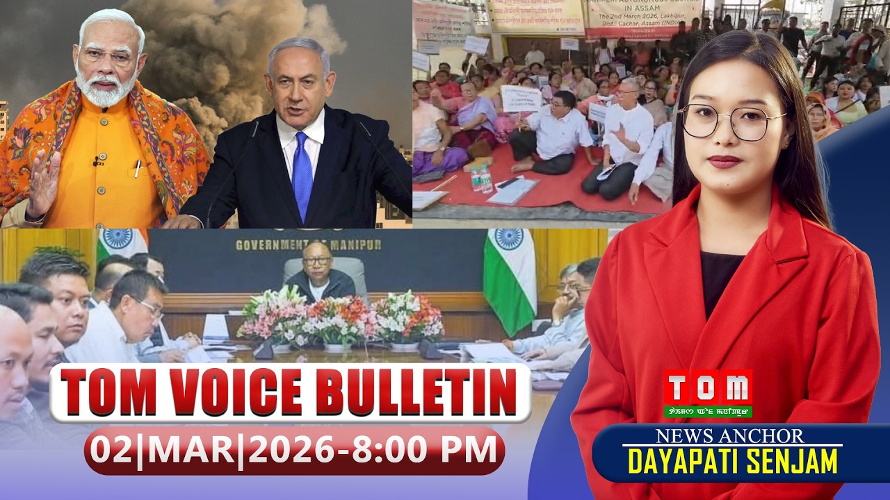 TOM TV - TOM VOICE BULLETIN || 2 MARCH 2026, 8:00 PM