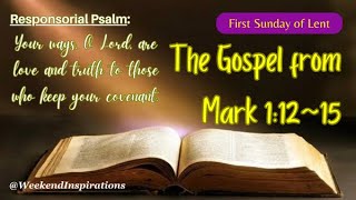 1st Sunday of Lent【This is the Gospel of the Lord!】PL&S❤️