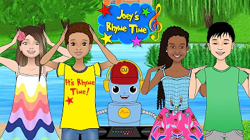 🌞Head shoulders knees and toes English nursery rhyme action songs - Joey's Rhyme Time [New]🌞