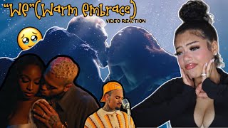 WAIT A MINUTE! CHRIS BROWN - WE (WARM EMBRACE) video REACTION