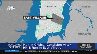NYPD searching for driver in East Village hit-and-run