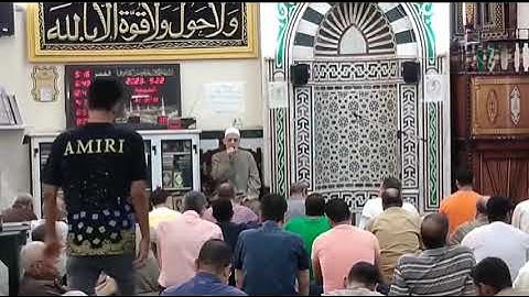 تلاوه رائعه للشيخ جمعه مختار حامد من المسجد الابيض