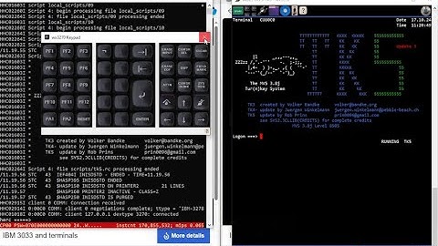 MVS-TK5 06 wx3270: 3270 terminal emulator on Windows 10
