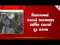 Viramgam | વિરમગામમાં રસ્તાને અડચણરૂપ ધાર્મિક દબાણો દૂર કરાયા | Ahmedabad | Demolition | Gujarat