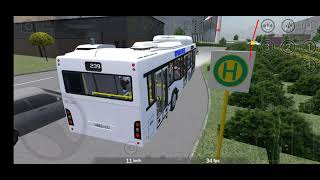 Proton Bus Simulator Urbano. Карта: Fiktivdorf. Маршрут: Nº239. Автобус: МАЗ 103.965