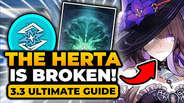 The Herta Guide (3.3 FULL BREAK DOWN) | BEST F2P Build, Team, Lightcone & MORE - HSR The Herta Guide