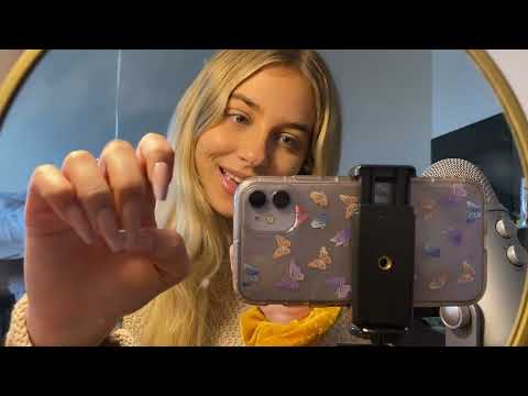 ASMR Mirror and Camera Tapping | Lofi + Some Whispering