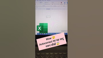 Autocorrect In Excel 😱 | Excel Tricks and Tips #shorts #exceltips #exceltutorial #exceltricks #tips