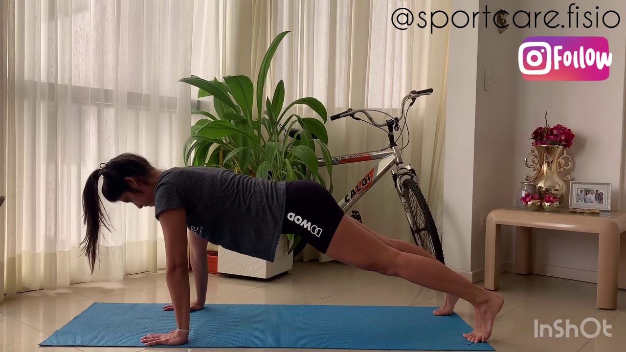 Ativação - Plank leg raise - YouTube
