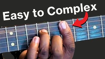 1 Chord Progression, 5 Levels from Easy to Complex